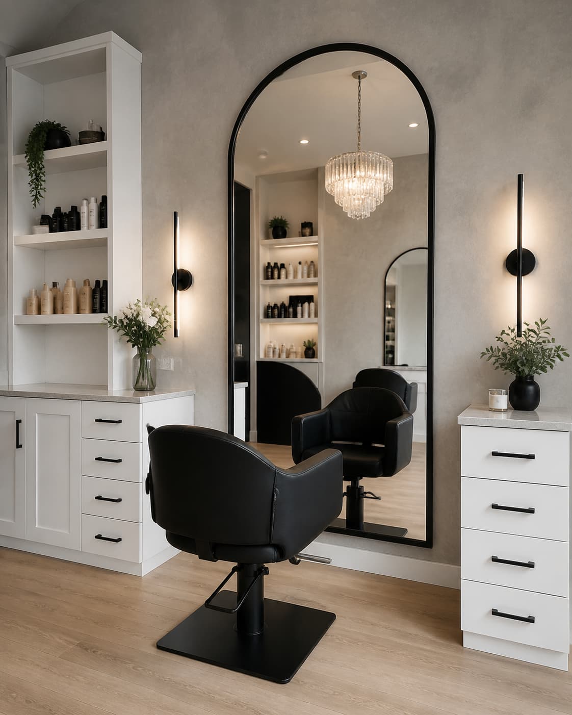 Cabina de alaciado en Ina Beauty Lounge, Tequisquiapan SLP